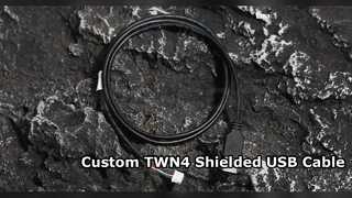 Custom TWN4 USB Cable Assembly High Speed Shielded Wiring