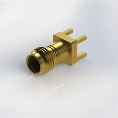 1.85-KHD Copper RF Straight Connector DC - 67 GHz Dustproof For Military/Aerospace