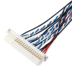 Custom Wire Harness FI S20S 20pin ,1.25 Mm Pitch  JAE Display Lvds Cable