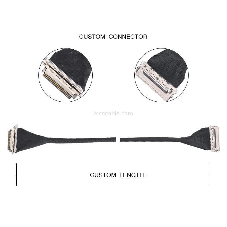 20679 0.4mm Pitch 20pin 30pin 40pin 50pin Micro Coaxial Connector Horizontal Direction