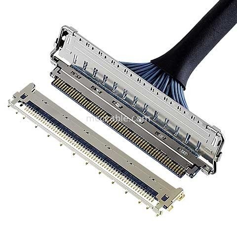 20680 20788 20789 20790 0.4mm pitch Horizontal mating type micro-coaxial connector Mellanox