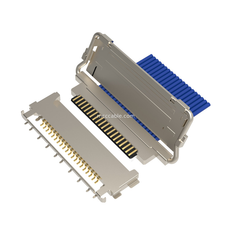 20846-020T-01 0.5mm pitch Horizontal mating type micro-coaxial connector