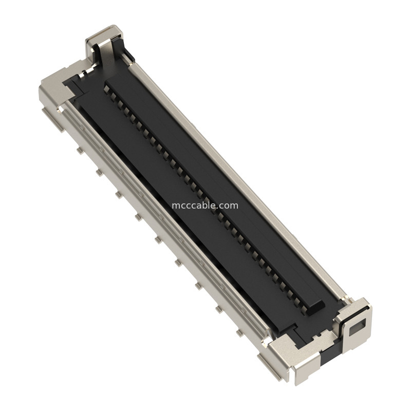 MICRO COAX CABLE 30P 20878-030T-01  Micro Coaxial LVDS Cable With EMC shielding and mechanical locking