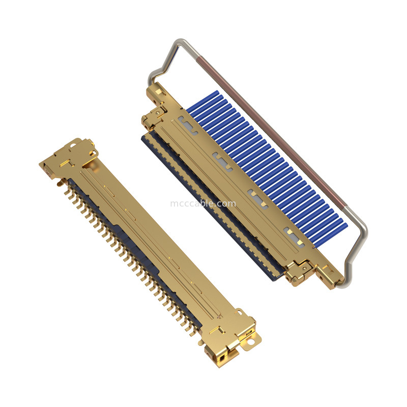 20453-230T-03 0.5 mm pitch Horizontal mating type micro-coaxial connector