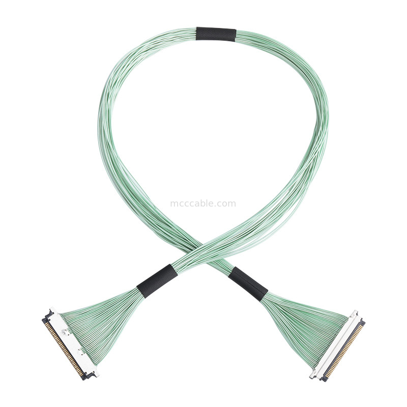 15pin Micro Coaxial Cable Assembly20345-015T-32R 0.4mm pitch Horizontal mating type micro-coaxial connector