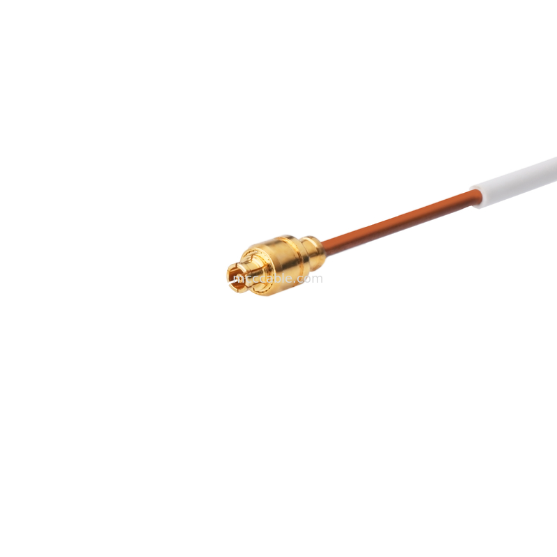 0.047 5G Semi Rigid Coax Cable Sma Male Straight Plug Te 1996771-1 To Smpm Female Jack