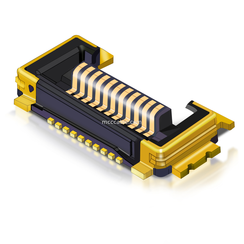 LVDS CABLE  10P 0.35mm Pitch 20857-010T-01 CABLE ASSEMBLY FOR WIRE PLUG micro coax cable