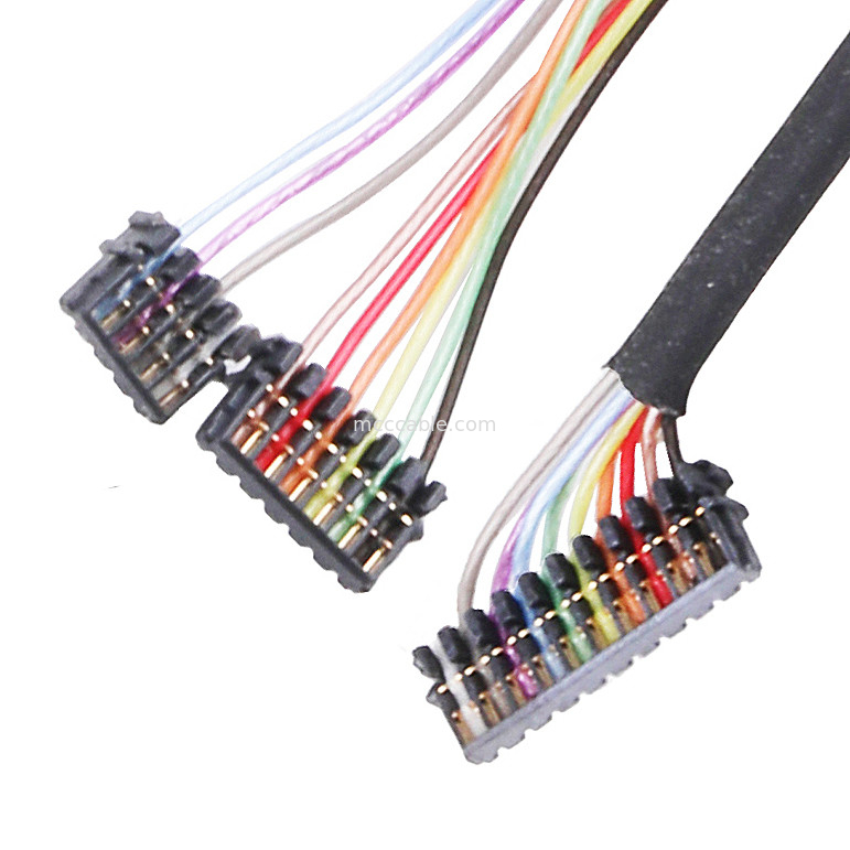 0.6 PITCH Cable Assembly JST 04XSR-36KHF 06XSR-36KHF 10XSR-36KHF Micro Coax Connectors