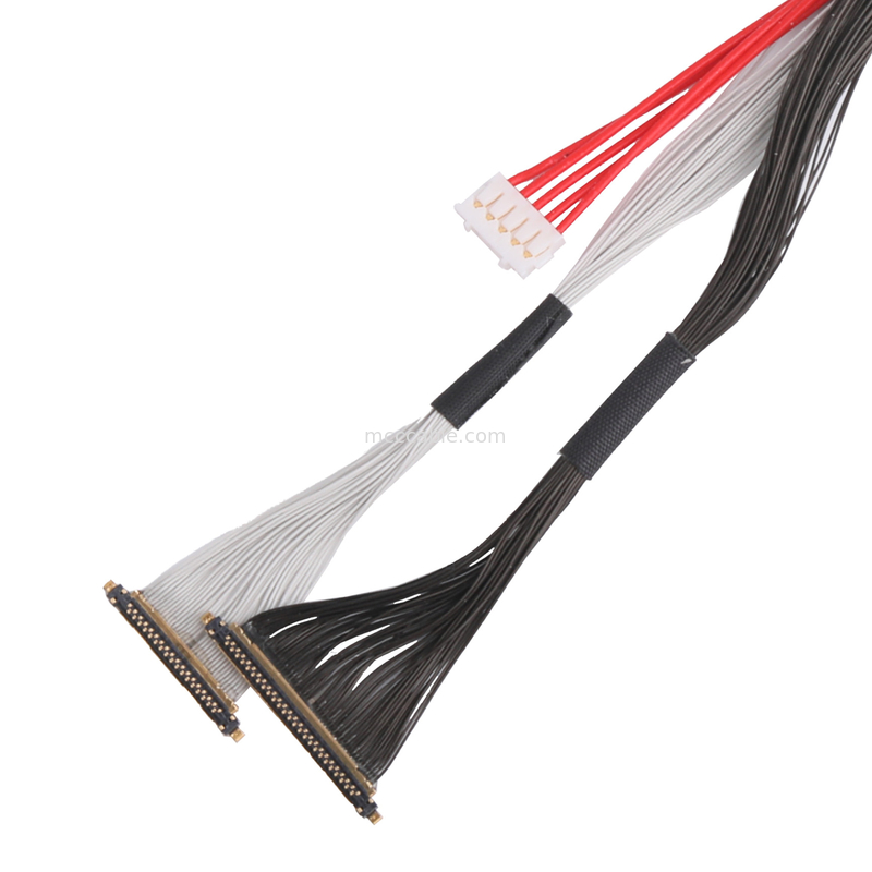 Pitch 0.25mm 20531-034T-01 To 20633-210T-02S 0.25 mm  cable customize