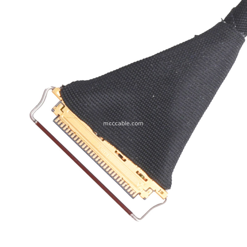 lvds edp cable Pitch 0.5mm Coaxial Cable Assembly Genuine Body Pull Ring Or Imitation