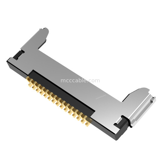 15pin Micro Coaxial Cable Assembly20345-015T-32R 0.4mm pitch Horizontal mating type micro-coaxial connector