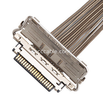 0.4mm Pitch LVDS EDP Cable  20679-20p Micro Coaxial lvds display connector