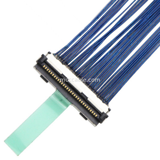 0.5mm Pitch  30P Micro Coaxial Cable Lvds Coaxial Cable DF80D-30P-0.5SD