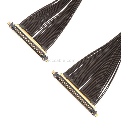 20531 Series 30P Micro Coaxial Cable 20531-034T-02 To 20531-034T-02 0.25mm Pitch
