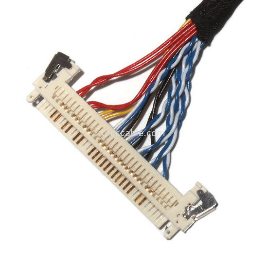 Customize Length 2.0mm Pitch Lvds Cable Assembly 30 Pin  DF11-24DS-2C To FI-X3OHL OEM/ODM