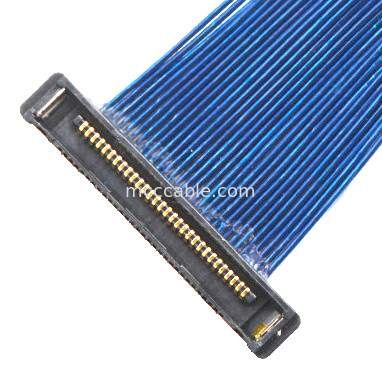 30 Pin EDP  Micro Coaxial Cable Assembly 20380-R30T-06 lvds display connector