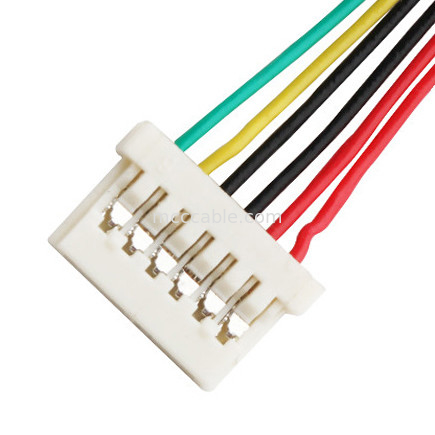 6DS 1.25mm Pitch  DF14 Lvds Cable Assembly Crimping 6 Pin lvds display connector