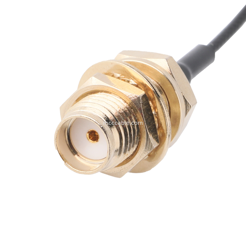 Connector Adapters OEM ODM RF Coaxial Cable Connector Adapter SMA-F-Jack to Custom Plug