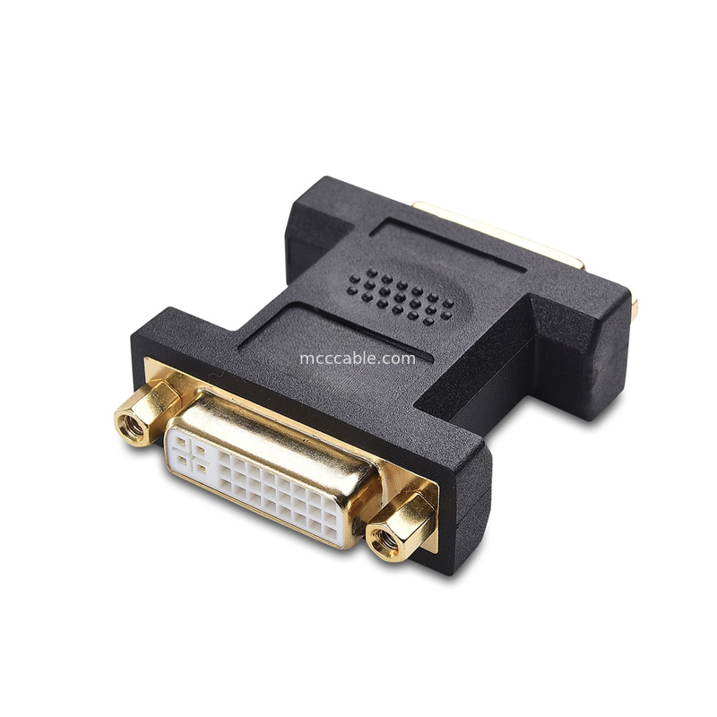2 Pack Dvi Female Coupler Dual Link 24+5 Pin For Lcd Cable Connector Assembly