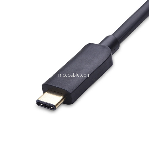 Usb Type C Male To Dvi I Female Adapter For Lcd Camera Projection