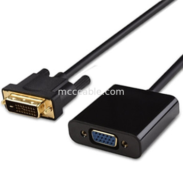 Connector Adapters Lvds 10 Inches Dvi D To Vga Adapter Cable For Adapter Vga Or Docking
