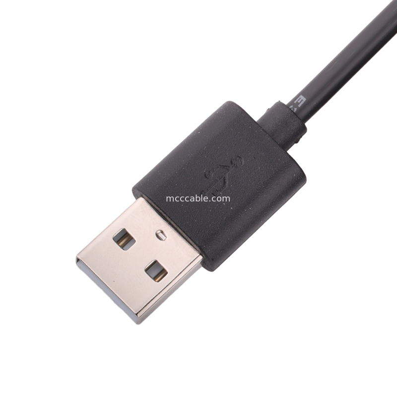Magnetic Connector To Usb 2.0 A / M 4p Ld Penatural Hf White Pvc 45p Rohs