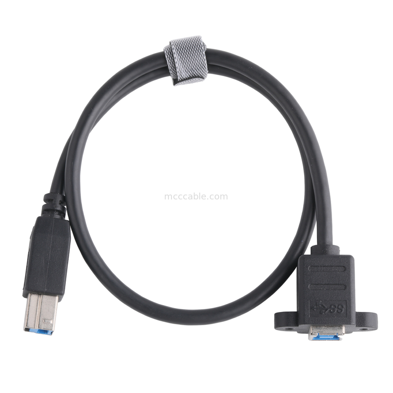 Plug And Play Printer Cable Connector Usb 3.0 B Male To Female Usb3.0 Bm To Bf