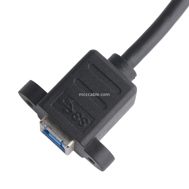 Plug And Play Printer Cable Connector Usb 3.0 B Male To Female Usb3.0 Bm To Bf