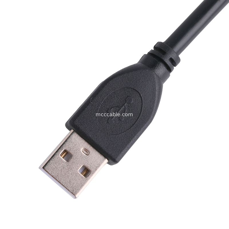 UL Printer Connector Cable Usb 2.0 Type A To Type B Locking