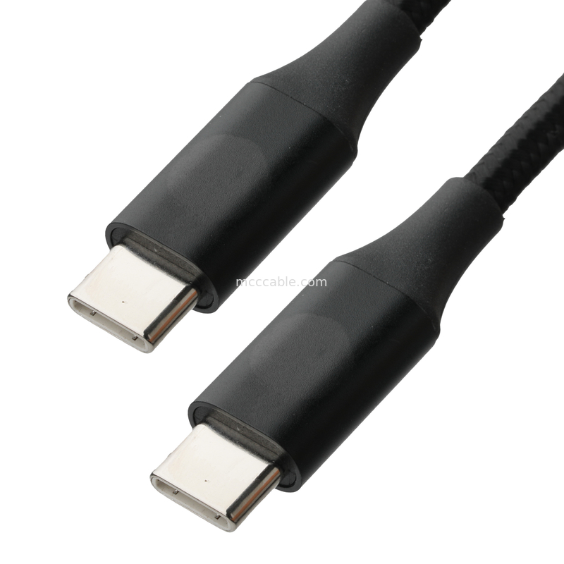 Usb Type C To Usb Type C High Speed Usb Extension Cable With Braided Mesh