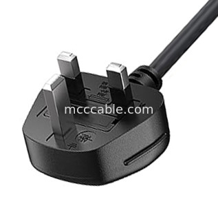 C13 To Uk Plug Power Cord Bs1363 18awg 250v Length Suitable for most computers, printers and other devices Oem / Odm