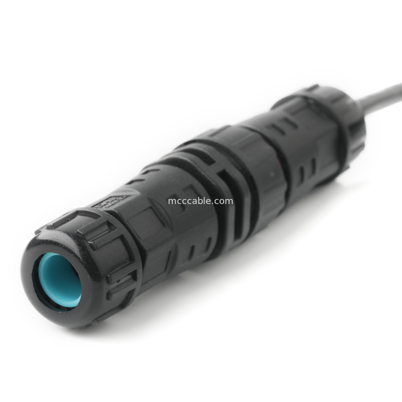 ROHS Cable Waterproof Connector M20 Male To JST PHR-6 Wire UL2464 24AWGX5C OEM / ODM