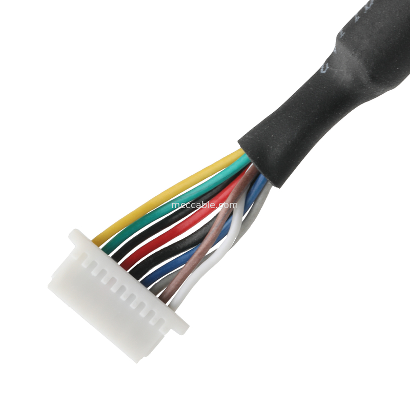 IP67 Waterproof Connector M16 Female To SH1.0 9P UL 2464 28AWG*4PR+AEB Cable ROHS