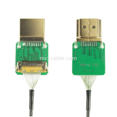 Connector Adapters 20525-020E-02  To Type Hdmi Cable Adapter Hdmi Straight Head Hdmi-A  pitch 0.4mm
