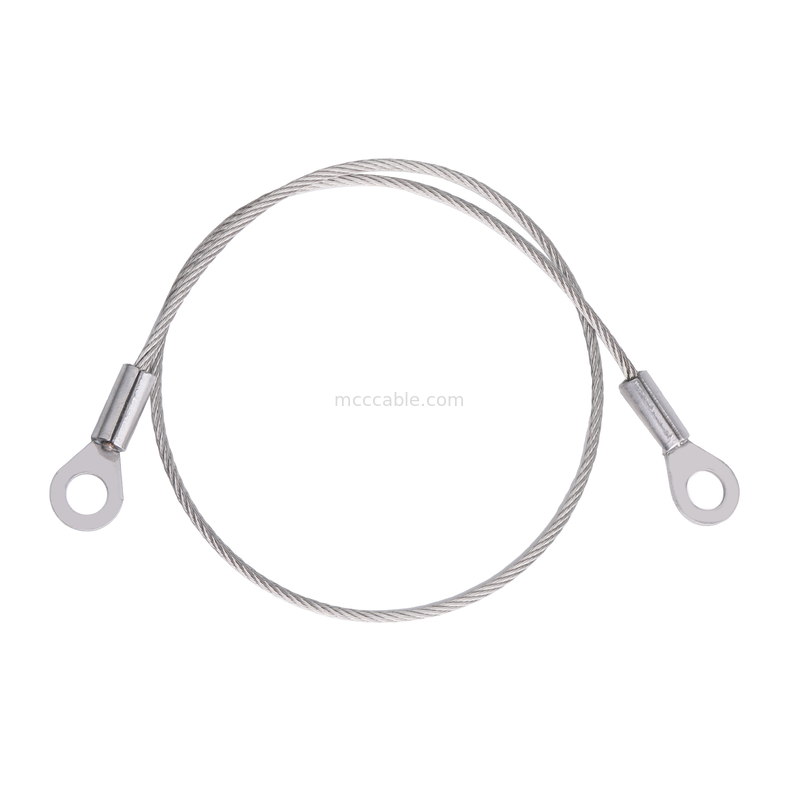 Flexible Stainless Steel Lanyard Cables, Perforated Safety Wire Rope, Conductive And Other Applications