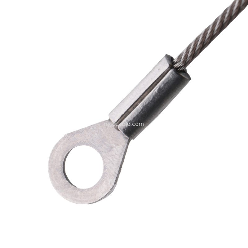 Flexible Stainless Steel Lanyard Cables, Perforated Safety Wire Rope, Conductive And Other Applications