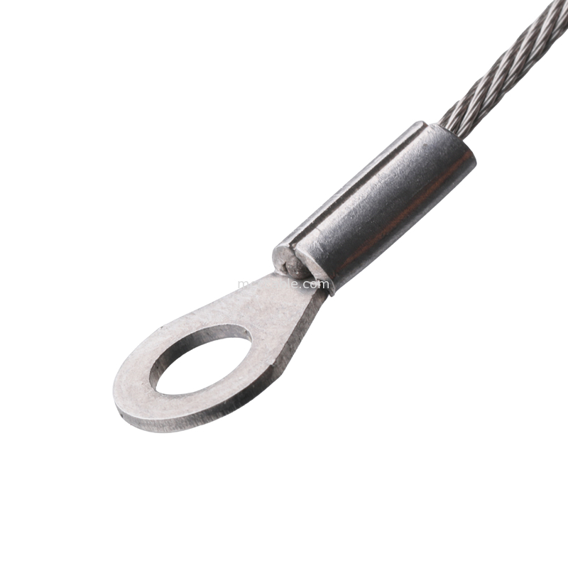Flexible Stainless Steel Lanyard Cables, Perforated Safety Wire Rope, Conductive And Other Applications