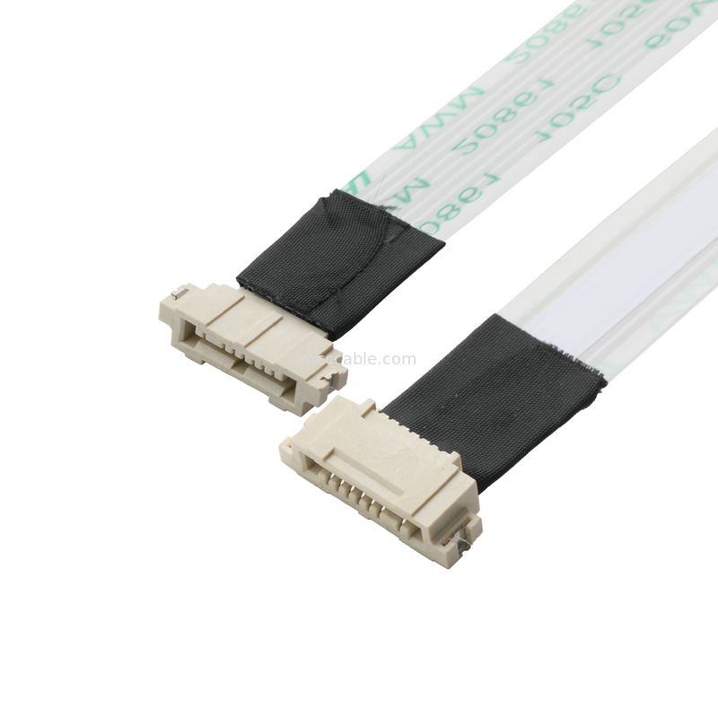 ROHS FFP/FPC 6Pin White IS100-L08T-C46-C To HS100-L08N-N62 Black Pitch 1.0mm OEM/ODM
