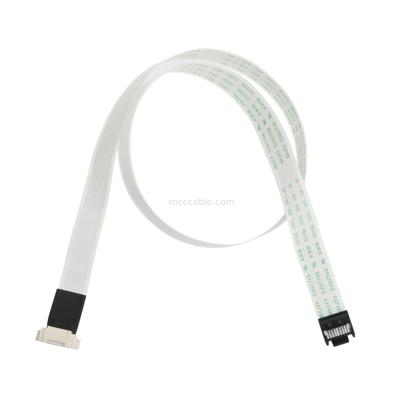 FFC/FPC IS100-L08T-C46-C Black to HS100-L08N-N62 Black LED FFC EXTENSION CABLE
