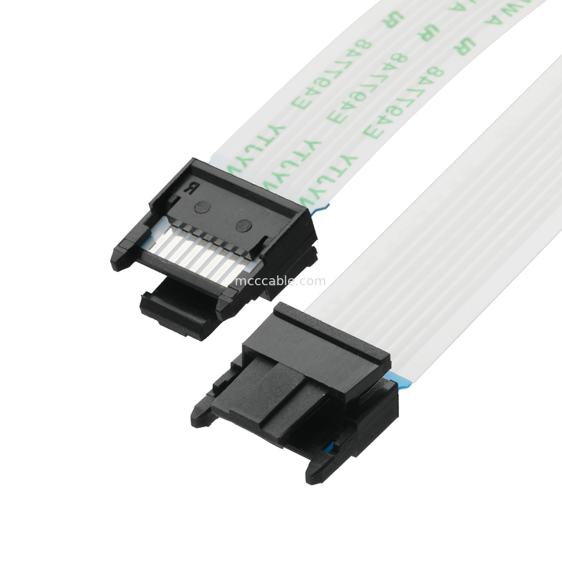 FFC/FPC IS100-L08T-C46-C Black to HS100-L08N-N62 Black LED FFC EXTENSION CABLE
