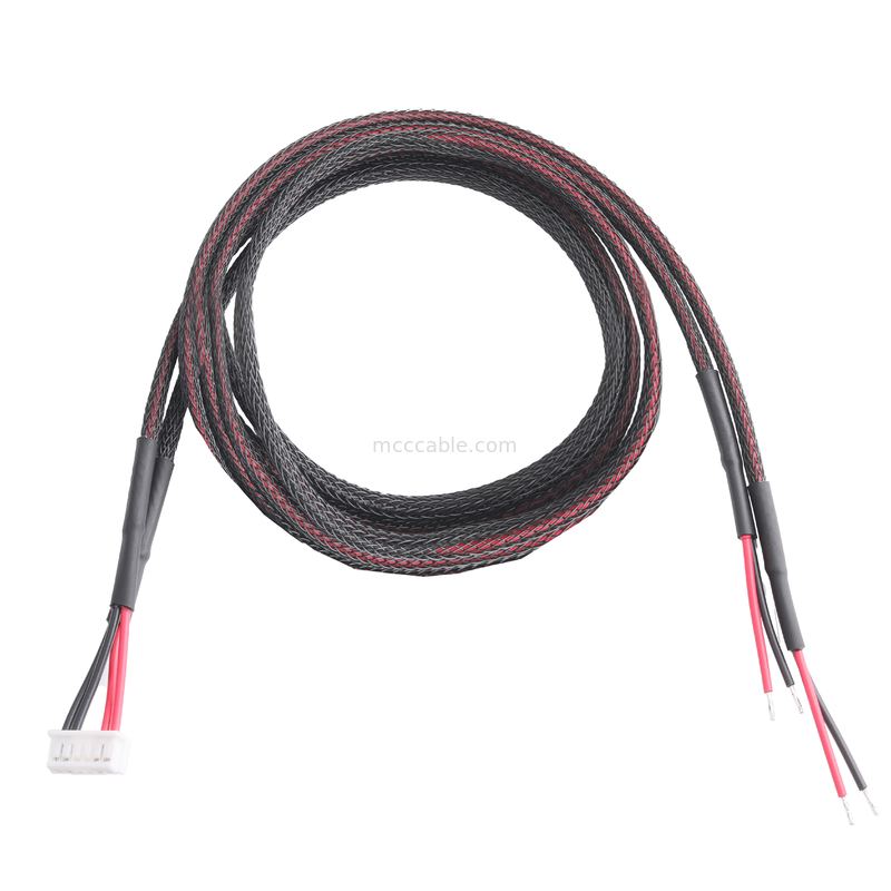 MOLEX 5023510600 PITCH 2.0mm 6P Housing to tin*4Pcs UL1007 80C 300V 22AWG Color Wre Diagram PVC ROHS