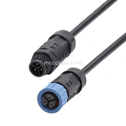 M15 Industrial 2, 3 Pin Circular Connector M15 Solder Type Assembly Connector Waterproof IP67