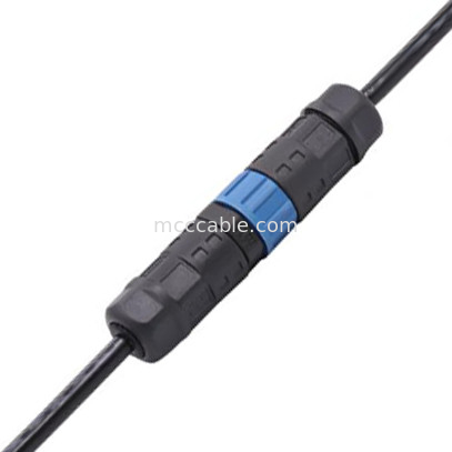 M15 Industrial 2, 3 Pin Circular Connector M15 Solder Type Assembly Connector Waterproof IP67