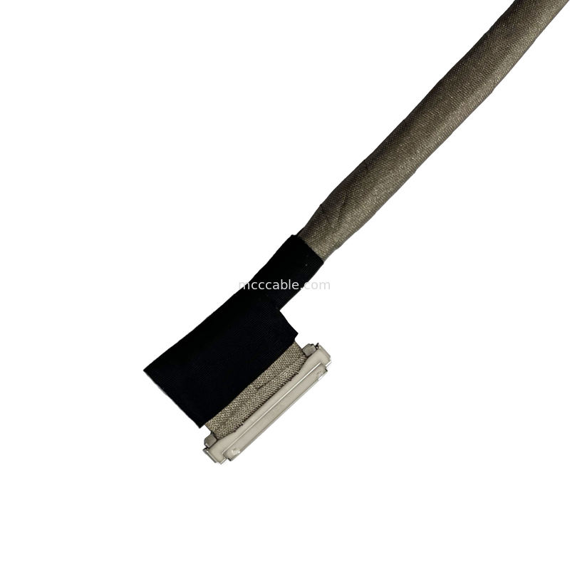 MICRO COAX CABLE 30P 20878-030T-01  Micro Coaxial LVDS Cable With EMC shielding and mechanical locking