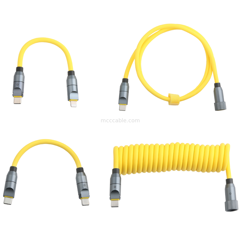 Micro Coaxial USB 4.0 thunderbolt 4 cable With 240W Charging And Lightning-Fast 40Gbps Data Transfer