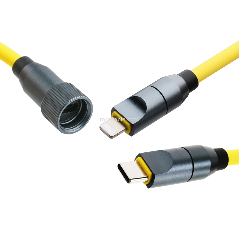 Micro Coaxial USB 4.0 thunderbolt 4 cable With 240W Charging And Lightning-Fast 40Gbps Data Transfer