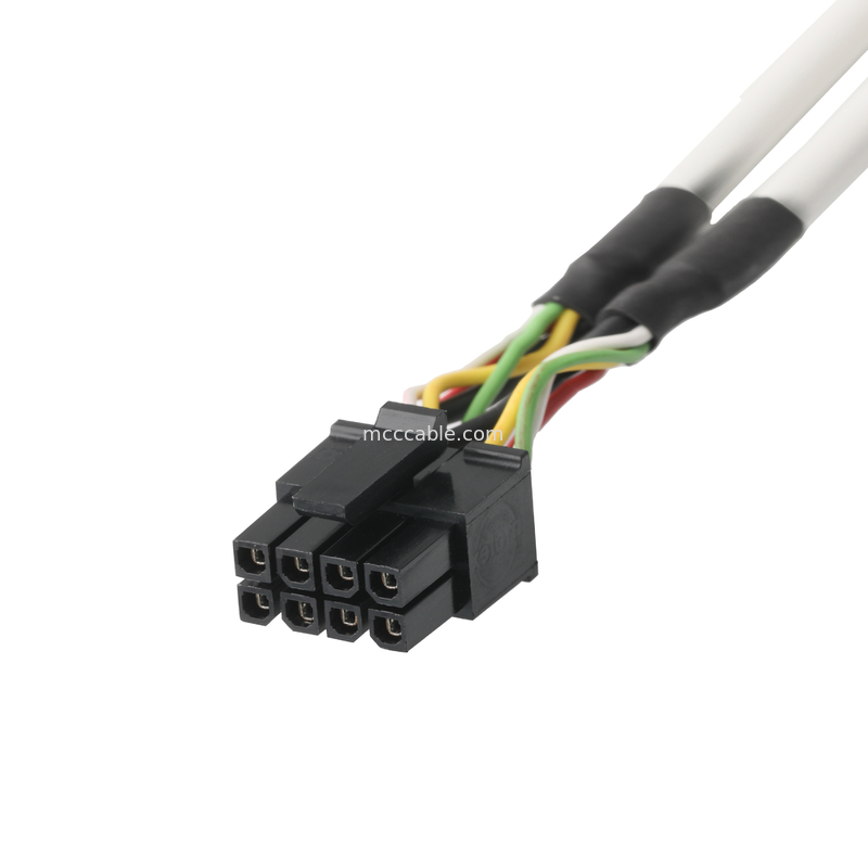 LVDS CABLE Adapter DB-15P FEMALE To HSG 43025-0800 8P And 691352710003 3P Green Male Terminal Connector Cable OEM/ODM