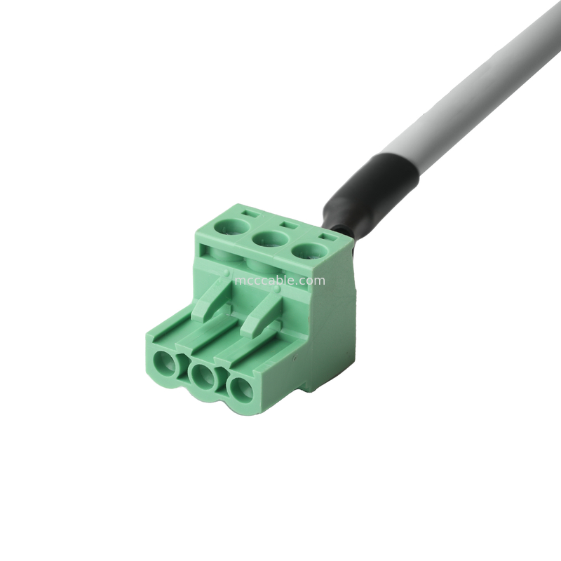 LVDS CABLE Adapter DB-15P FEMALE To HSG 43025-0800 8P And 691352710003 3P Green Male Terminal Connector Cable OEM/ODM