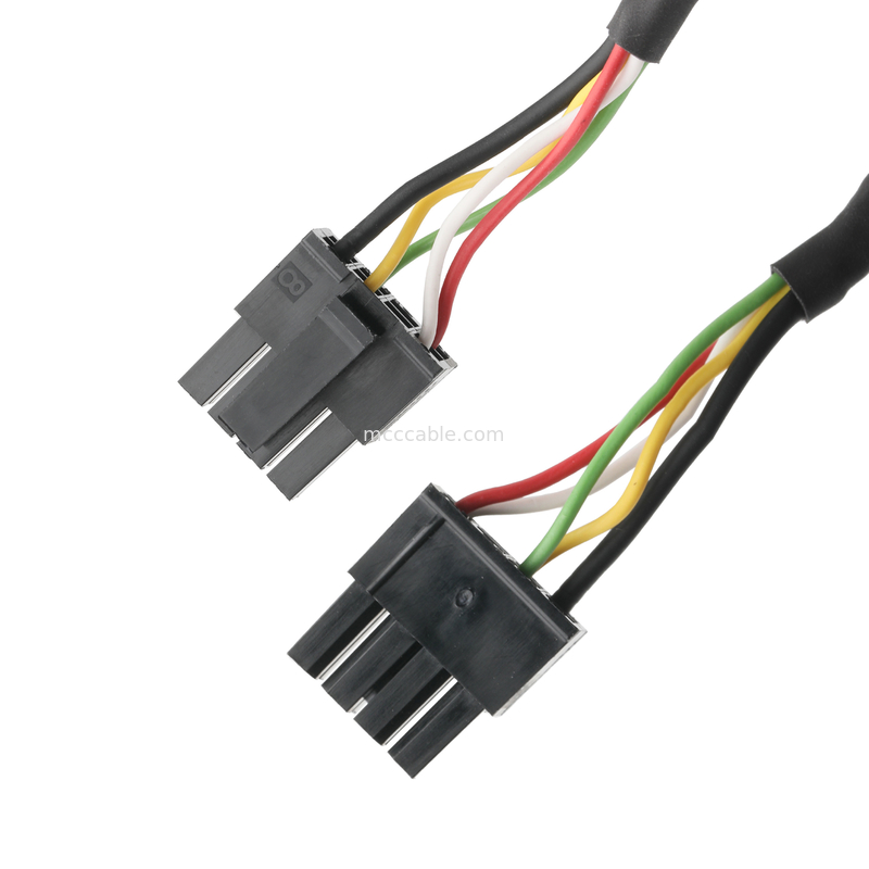 LVDS CABLE Male 43025-0800 8P Picth 3.0mm MX To HSG Female 43020-0401 4P Pitch 3.0mm MX OEM/ODM Length Cable Customize