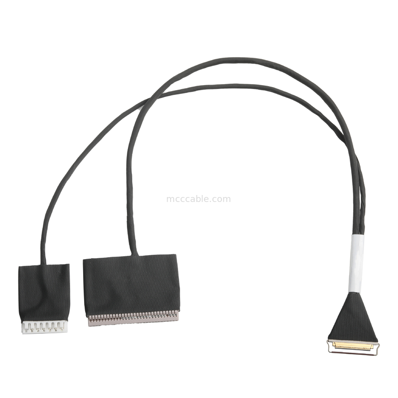 Micro Coaxial 20453-230T To DF14-30P And JST EH-7P 30P Cable Assembly 0.5mm Pitch OEM/ODM